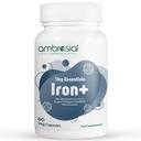 Ambrosial Iron+ 25mg Verpakking van 1-60 capsules
