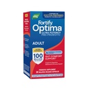 Nature's Way Fortify Optima Probiotic for Adults, 100 Miljard Live Cultures, 15 Strains, Ondersteunt Digestieve en Immune Health*, Plant-Based Prebiotic Fiber, 30 Capsules (Verpakking mei Vary)