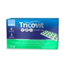 Tricovit Pro Hair Growth Supplement - Hair Loss Treatments for Women & Men Ontwikkeld door Dermatologen - Bevat DHT-blokkers, Aminozuren en Vitaminen om celregeneratie te bevorderen (60 Softgels)