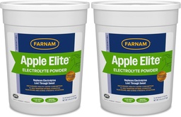 Farnam Apple Elite Horse Electrolyte Powder, Vervangt Mineralen Verloren in Sweat Tijdens de oefening, extreem weer en stressvolle omstandigheden, 5 lb., 40 dagen levering (pakket van 2)