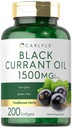 Carlyle Black Currant Oil Softgels 1500mg 