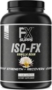 FX SUPPS ISO-FX 100% isolaat Wei Proteïne Poeder (Vanilla) Ideale Post Workout Herstel Supplement met complexe BCAA & EAA Blend voor mannen en vrouwen, ondersteunt spierherstel en groei, 2.0 pond