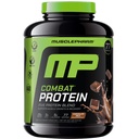 MusclePharm Combat Protein Powder, Chocolate Milk Flavor, Fuels Muscles for Productive Workouts, 5 Protein Sources Included Whey Protein Isolate & Egg Albumin, Gluten Free, 6.2 lb, 77 Servers