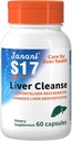 Jananl Liver Cleanse Detox & Repair Milk Thistle Liver Liver Protection Liquid is rijk aan Silymarin en FDP Cell Energy Liquid, met 15 flessen in totaal 7,5 FI oz - Clearing