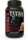 Titan Wei Proteïne Poeder - Premium, Fast-Absorbing Wei met 23 gram eiwit, BCAA's, & spijsverteringsenzymen per portie - Ondersteunt spiermassa en optimale spijsvertering - 2 pond, snickerdoodle