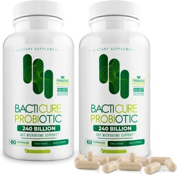 Bacticure Probiotic 120 Capsules 