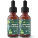 Liposomale Glutathion, Superior Absorptie, Vloeibare Glutathion Supplement, Krachtige Antioxidant, Lever Detox, Immuunverbeteraar, Soy-Free, Non-GMO, Vegan & Gluten Fre, 4 fl.oz.1500 mg