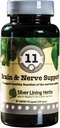 Silver Lining Herbs 11 Canine Brain & Nerve Support - Natural Product Helpt het handhaven van zenuwstelsel, hersenen, & Spinal Cord - Herbal Supplement helpt het behoud van geluk en goede dipositie - 90 capsules