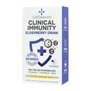 LifeSeasons Clinical Immunity - Vlierbes Drink Mix - Beschermt & Fights for Healthy Immune Response - Immunity Booster - 3X Better Than Vitamin C - Serve Hot or Cold - Vitamin C + D + Zink - (5 Pack)