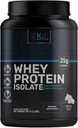 KAE Actief Gemakkelijk te onderscheiden Vanille Grass-Fed Wei Proteine Isolaat Poeder. Schone Formule met slechts 5 ingrediënten. 25 gram eiwit.