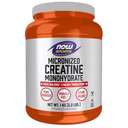 Now Sports, Micronized Creatine Powder, Muscle Fuel*, 1 kg