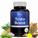 DR VITAMINE OPLOSSINGEN Testo Boost Supplement voor mannen - Uithoudingsvermogen, duurzaamheid en energieverbetering - Mannelijke testosteron Booster w/Fenugriek, Tribulus, Tongkat Ali, geile geitenkruid - 30 capsules