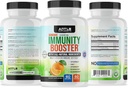 Immuniteitssupplement,Vitamine C,D3,Zinc,Vlierbessen,Echinacea Capsules