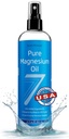 Zeven mineralen Pure Magnesium Oil Spray, Big 12oz, USP Grade, Extra sterkte, voor voeten, slaap, spierpijn en krampen - Mined in The USA