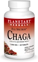Planetaire kruiden Chaga volledig spectrum, enhancer Cellular Immunity, 60 tabletten