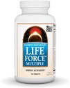 Source Naturals Life Force Multidaily Multivitamine High Potency Essential Vitamins, Minerals, Antioxidanten & Nutriënten - Energy & Immune Boost - 90 Tablets