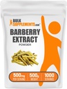 BulkSupplements.com Barberry Extract Powder - Barberry Syplement, Herbal Supplement - Vegan & Glutenvrij, 500mg per portie, 500g (1.1 lbs) (verpakking van 1)
