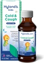 Hyland's Kids Cold and Cough, Nighttime Grape Flavor Cough Syrup Medicine for Kids Ages 2 and up, Decongestant, Sore Throat, and Sleeplessness Relief of Common Cold Symptoms, 4 Fl Oz