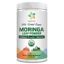 Certified Organic Moringa Leaf Powder-1Lb. USDA Certified Organic. 100% Pure and Original. Natuurlijk stimuleert Energie, Metabolisme & Immuniteit. Raw Green Whole Superfood. Geen GGO, glutenvrij