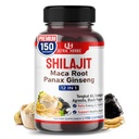 Shilajit Pure Himalaya - Energy Booster 85% Fulvinezuur, Maca Root, Panax Ginseng, Tongkat Ali, Fadogia Agrestis - Metabolisme & Immunity Support - 150 capsules