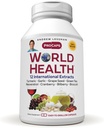 ANDREW LESSMAN World Health 60 Capsules - 14 Gestandaardiseerde Extracten en Concentraten van wetenschappelijk ingestelde beschermende en gunstige Phytonutriënten. Krachtige antioxidanten. Geen additieven