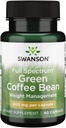 Swanson Volledige Spectrum Groene Koffie Bean 400 Milligrammen 60 Capsules