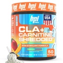 BPI Sport CLA + Carnitine Shredded - Converteer vetcellen in energie en ondersteunt Lean Muscle, Boost Metabolisme - Niet-Stimilant L-Carnitine Supplement - Tropical Mango (14.1 oz. / 50 Servers)