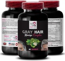 Brandnetelwortel - grijs haar omgekeerd - haarverjonging, jeugdige haren, haarpigmentatie, kleurverbeterende, herlevende natuurlijke kleur, haarherstel, haarverbluffing 1 fles 60 capsules
