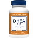 De vitamine Shoppe DHEA 25MG, Hormonale en gezonde veroudering steun voor beide mannen en vrouwen, eenmaal daags (120 capsules)