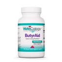 Nutricology ButyrAid Supplement 200 mg - Butyrate, Gut Health, Butyric Acid, Tributyrin Complex, Colon Lining Nutrition, Postbiotica, Vertraagde Vegetarische Capsules - 100 Tel.