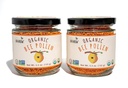 Greenbow Organic Bee Pollen - 100% USDA Certified Organic, Non-GMO, Pure, & Natural Bee Pollen - Superfood Packed with Proteins, Vitamins & Minerals - Kosher Certified, Gluten Free -155g x 2 Jars