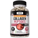 Kaya Naturals Multi Collageen Peptides Complex Powder for Women and Men, Types I, II, III, V & X 60 Count Capsules