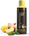 Lemon Detox met vulkanische Charcoal met gember en paardenbloem Extract, 4 porties