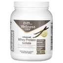 Life Extension Wellness Code® Advanced Whey Protein Isolate (Vanilla), creatine, glutamine, Mix for Muscle Growth & Immune Health, No Sugar Added, Gluten Free, Non-GMO, 454 Gram, 20 Servings