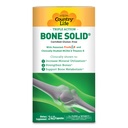 Country Life Bone Solid - Bone Health Supplement with Microkristallijne Hydroxyapatite (MCHA), Calcium, Magnesium, Zink, Vitaminen K2 & D3 for Enhanced Bone Strength & Metabolisme - 240 capsules