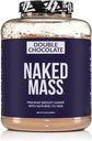 Double Chocolate Mass - 1.260 Calorieën, 50G Proteïne, Niets Kunstmatig. Alle natuurlijke Weight Gainer Proteïne Poeder - 8Lb Bulk, GGO-vrij, glutenvrij en sojavrij