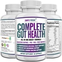 Complete Gut Health, Digestieve Enzymen Plus Prebiotische, Probiotische en Post Biotische Gastro-intestinale Ondersteuning, Ondersteunt Gut Health & Immune Functie, 60 Capsules