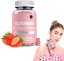 DYALE Glutathion Collageen Glow Gummies,Glutathione Collageen Glow Gummies for Dark Spot,60/12 Pcs Glutathion Collageen Gummies for Women,Korean Collageen Gummies for Dark Spot (1stc)