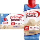 Premier Proteine Shake, Vanille, 30g Proteïne, 11 fl oz, Pack van 12 (Verpakking mei Vary)