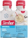 SlimFast Meal Replacement Shake, Original French Vanilla, 10g of Ready to Drink Protein for Weight Loss, 11 Fl. Oz Bottle, 4 Count (Packaging May Vary)