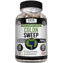 Kaya Naturals Colon Sweep Colon Cleanser 30 dagen snel handelen met kruiden & probiotica, ondersteunt gezonde Bowel bewegingen, reiniging formule met vezels, niet-GMO - 60 capsules