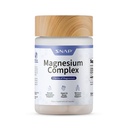 Snap Triple Magnesium Complex for Women & Men for Sleep & Muscle Support – 400mg, 3-in-1 Magnesium Supplement – Bisglycinate, Citrate & Oxide – Chelated for High-Absorption, 60 Vegetarian Capsules