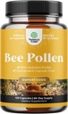 Bijenpollen Pillen voor Borstgroei 120 Ct - Bijenpollen Supplement 1000mg Serveren met natuurlijk voorkomende B Vitaminen Mineralen en enzymen - Borstondersteuning Supplement - Vegetarische niet-GMO & Glutenvrij