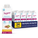 Nepro Nutrition Shake for People on Dialyse, 19g Proteïne, 420 Calorieën, Butter Pecan, 8 fl oz, Pack of 24