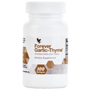 Forever Living - Forever Knoflook-Thyme - Cardiovasculair & Immuun Ondersteuning met 10mg Knoflook Extract & 50mg Thyme Leaf Powder - Odorless Softgel, Gluten-Free - 100 Softgels