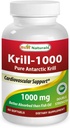 Best Naturals Krill Oil Soft Gel, 1000 mg, 60 Tellen