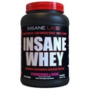 Insane Labz Insane Whey,100% Muscle Building Whey Protein, BCAA Amino Profile, Mass Gainer, Meal Replacement (Strawberry & Cream, 30 Servings)