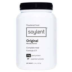Soylent Complete Nutrition Meal Replacement Protein Powder, Origineel - Plant Based Vegan Protein, 39 Essentiële Nutriënten - 36,8oz
