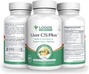 Lever CS PlusTM - 60 Krachtige lever Detox Formula Veggie Caps - Glutathion verhogen en Oxidatieve Stress verlagen.